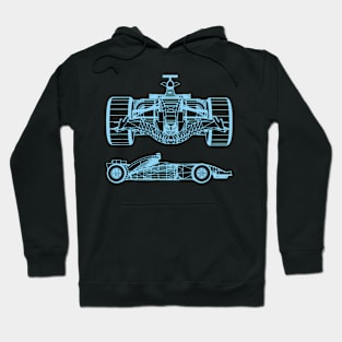 Formula Racing Car Racing Car Racer Hoodie